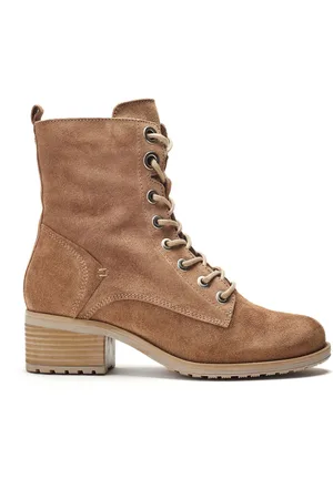 Moda In Pelle Bezzie Lace-Up Leather Ankle Bootseu41
