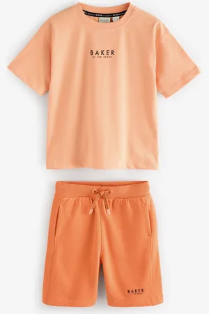 Ted Baker Oversized 100% Cotton T-Shirt And Shorts Set8692cm