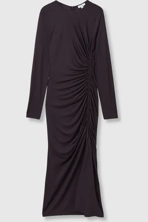 Reiss Rosie Jersey Ruched Midi Kjole38