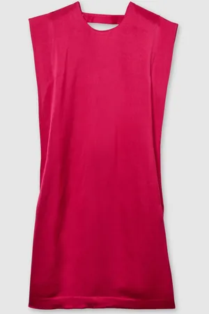 Reiss Phoenix Satin Ærmeløs Tunika Kjole36