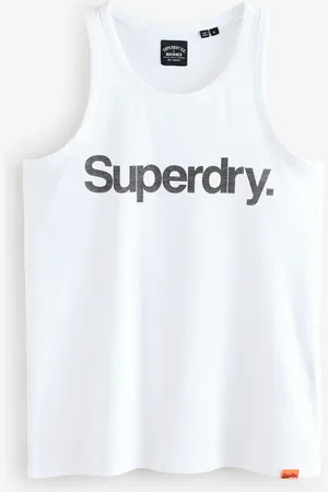 Superdry Core Logo Kiss Tryk Slim Fit Vest TopX-Large