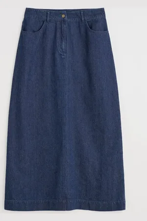 Seasalt Cornwall Frugttræ Midi Denim Nederdele40