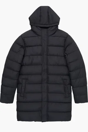 French Connection Row Long Length Parka CoatL