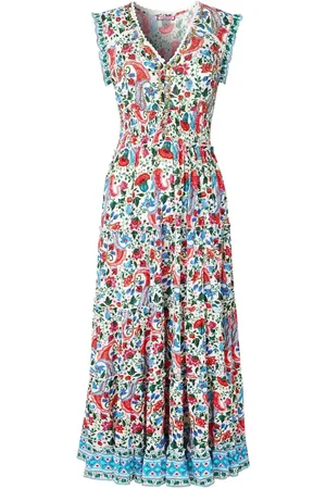 Joe Browns Beaded Floral Print Button Maxi Dress42