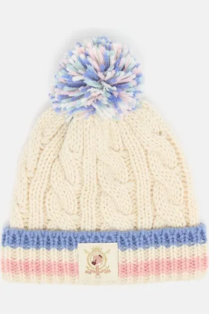Joules Hattie Bobble Hat til piger8-12 år