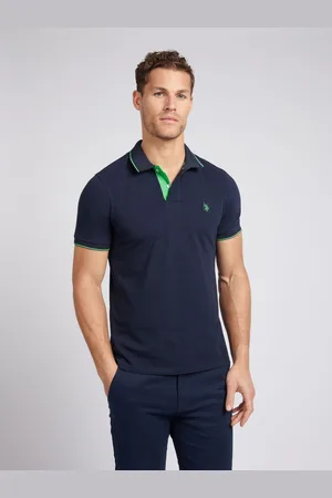 U.S. Polo Assn. U. S. Polo Assn. Mens Life Double Horsemen Polo ShirtS
