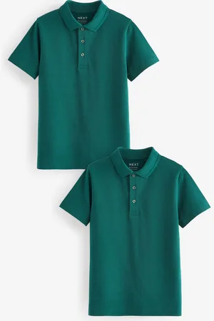 Next Cotton School Kortærmet 100% Bomuld Polo shirts (3-16år)7 år (122cm)