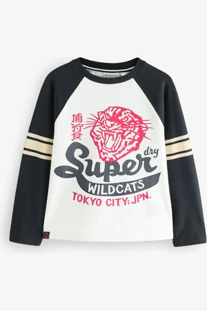 Superdry Tiger Print Long Sleeve T-Shirt116122cm