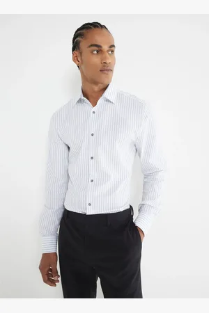 River Island Pinstripe 100% Cotton Formal Shirtsmall