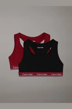 Calvin Klein Moderne bomuldsbraletter 2 Pakke12-14 år