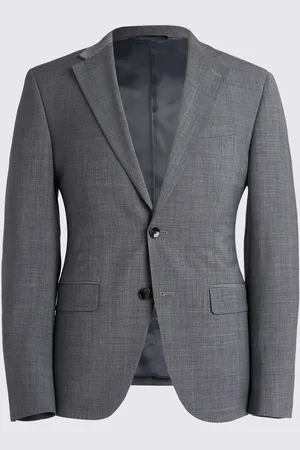 DKNY Slim Fit Grå Jakkesæt: Jakke50 Short (UK 40 S)
