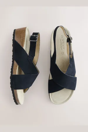 Next Forever Comfort Cross Footbed Wedges Sandalseu37
