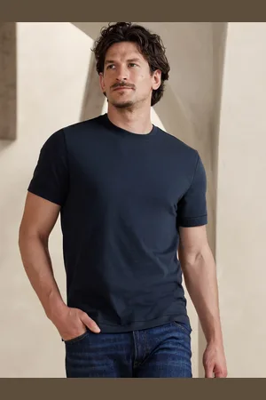 Banana Republic Autentisk SUPIMA Rund hals T-shirtM