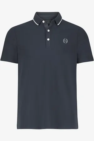 Armani Exchange Tipped Polo ShirtXL
