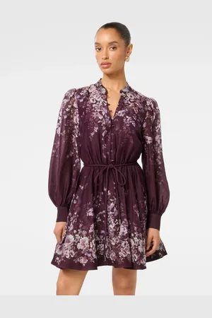 Forever New Anastasia Petite Printed Skater Mini Kjole38