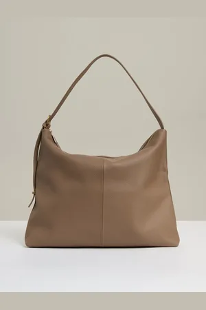 Reiss Vigo Grained Leather Tote BagEn