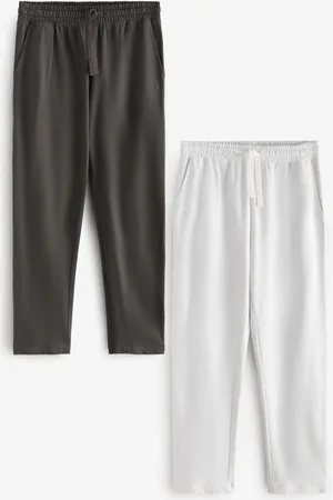 Next Slim Lightweight 100% Cotton Joggers 2 PackM Reg