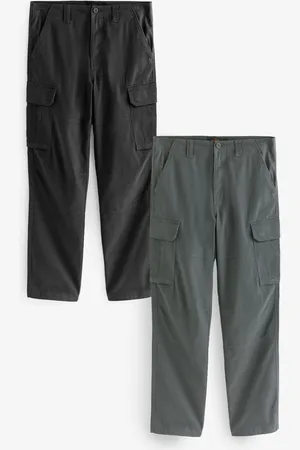 Next Cotton Rich Stræk Cargo Bukser 2 Pakke36B x 35L (UK 36 XL)