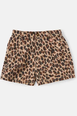 Angel & Rocket Rochelle Leopard Print 100% Cotton Shorts122128cm