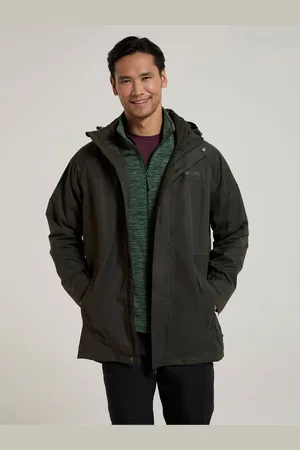 Mountain Warehouse Mens Westport Long Waterproof JacketS