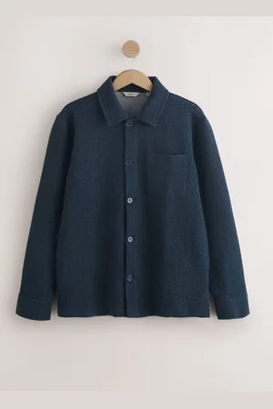 Next Textured Shacket with Stitch DetailX-Large