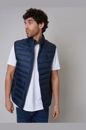 Threadbare Mat finish Polstret Højhalset Gilet2X-Large