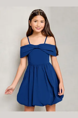 Lipsy London Bow Bardot Puffball Dress (5-16yrs)116122cm