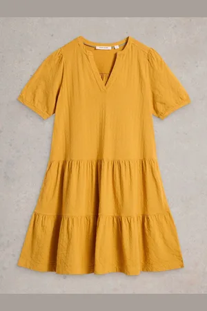 White Stuff Clara 100% Cotton Jersey Dress38