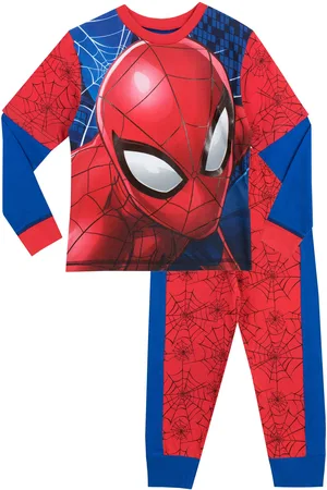 Character Karakter Karakter Marvel Printed Langærmet 100% Cotton Pyjamas5 - 6 år (110 - 116cm)