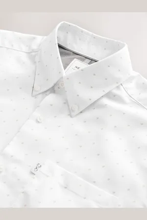 Next Easy Iron Button Down Kortærmet Oxford skjorte2X-Large