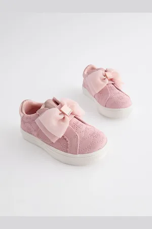 Ted Baker Girls Organza Bow Trainers