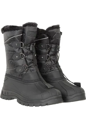 Mountain Warehouse Kids Whistler Sherpa Lined Adaptive Snow Boots