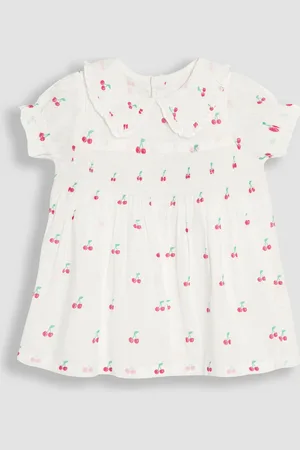 JoJo Maman Bébé Peter Pan Collar Smocked Blouse9298cm