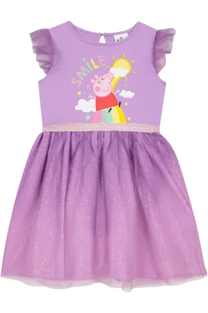 Character Peppa Pig 100% Cotton Party Dress6 - 7 år (116 - 122cm)