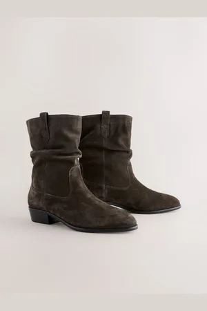 Next Forever Comfort Suede Slouch Ankle Boots