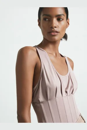 Reiss Fernanda Corset Detail Vest34