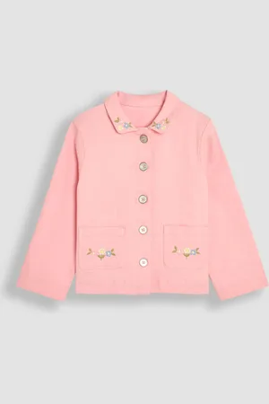 JoJo Maman Bébé Collared Twill Jacket8692cm