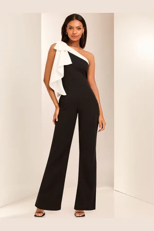 Lipsy London One Shoulder Sløjfe Buksedragt42 R