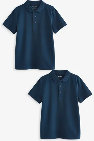 Next Cotton School Kortærmet 100% Bomuld Polo shirts (3-16år)8 år ( 128 cm)