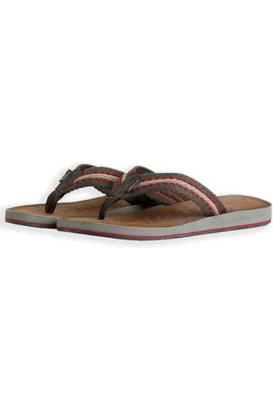 Weird Fish Malham Leather Look Flip Flop Slippersuk7eu41