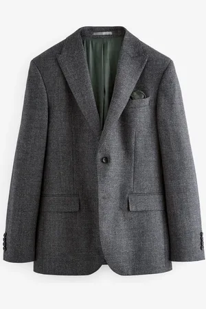 Next Slim Fit Signature TG Di Fabio Italian Fabric Textured Suit Jacket46 Long (UK 36 L)
