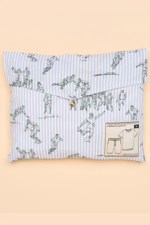 Joules Harford Nightwear Set With Packable Travel Baglarge