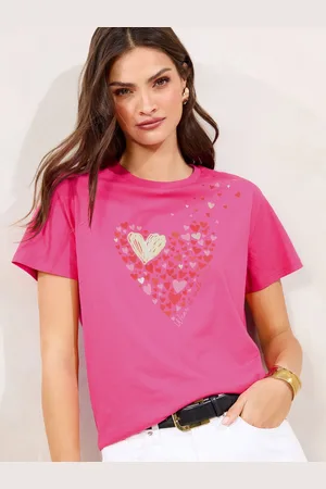 Lipsy London Boyfriend Wear it with Love 100% Cotton T-Shirt34