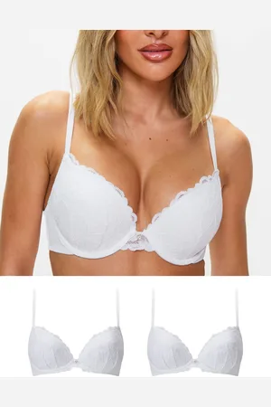 Ann Summers Sexy Lace Planet Padded Plunge Bras 2 Pack85E