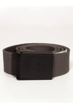 Calvin Klein Grey Buckle Beltonesize