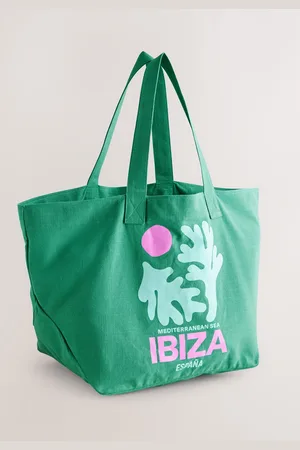 Next Large Canvas 100% Cotton Shoulder BagEn