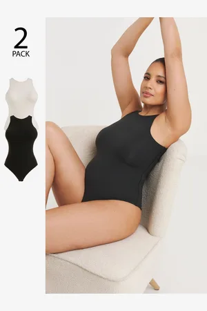 Simply Be Magisculpt Smoothing Racer Bodysuit 2 Pack46