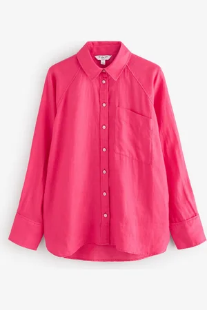 Next 100% Hør Button Down Afslappet Langærmet Skjorter40