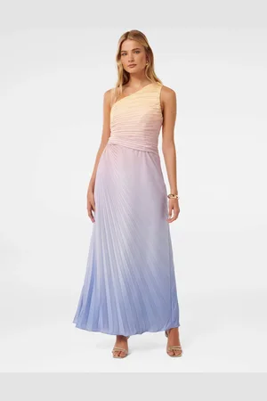 Forever New Paula Pleated One Shoulder Maxi Dress44