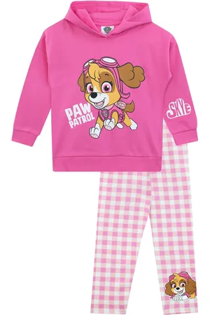 Character Girls Paw Patrol Skye 100% Cotton Hoodie and Leggings Set3 - 4 år (98 - 104cm)